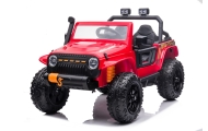 Elektromobilis Jeep Monster, Red-Elektromobiliai vaikams, Visureigiai-e-vaikas