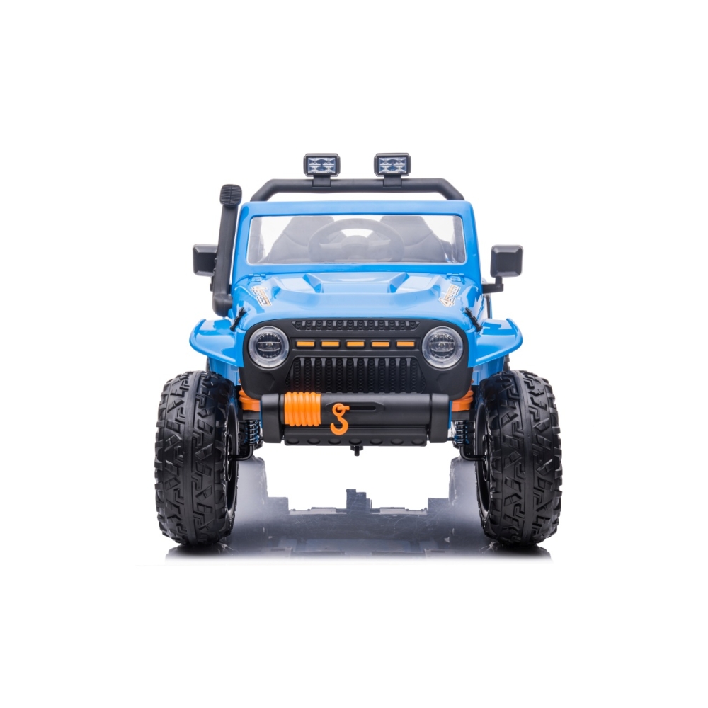 Elektromobilis Jeep Monster, Blue-Elektromobiliai vaikams, Visureigiai-e-vaikas