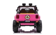 Elektromobilis Jeep Monster, Pink-Elektromobiliai vaikams, Visureigiai-e-vaikas