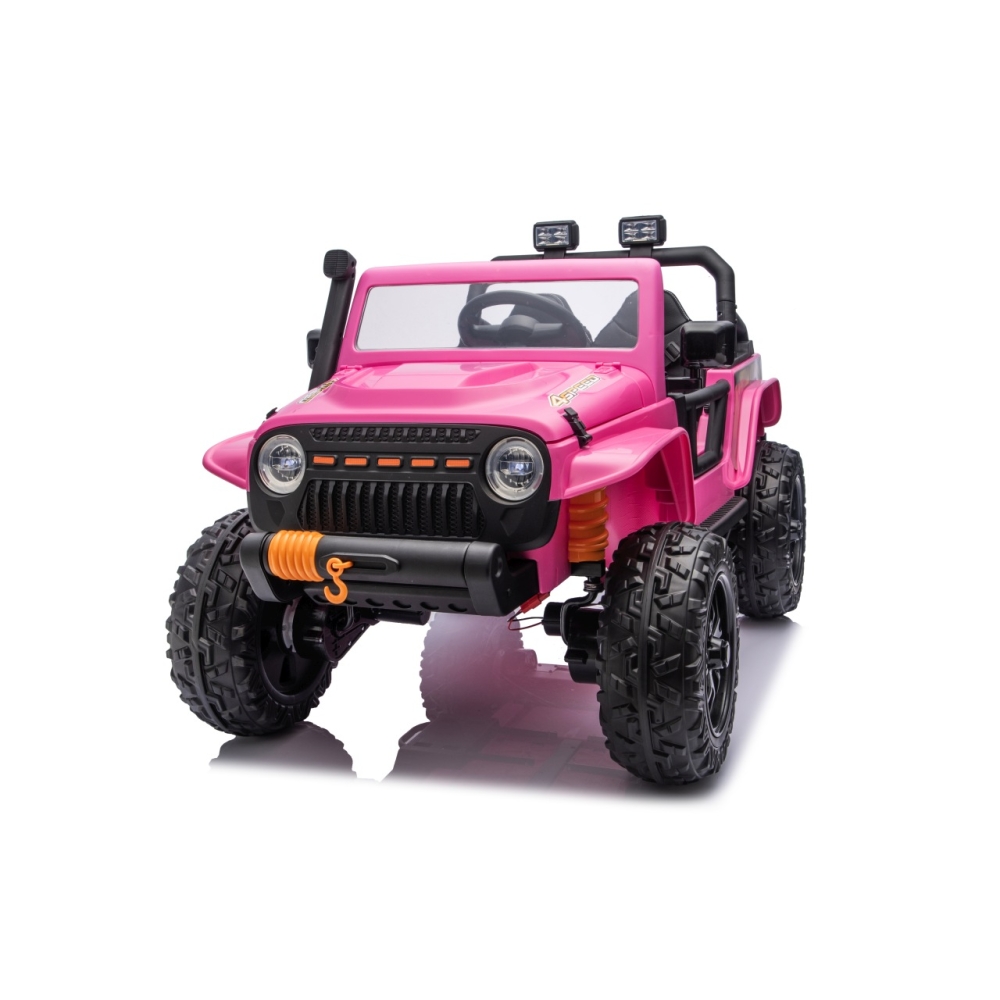 Pojazd Jeep Monster Różowy