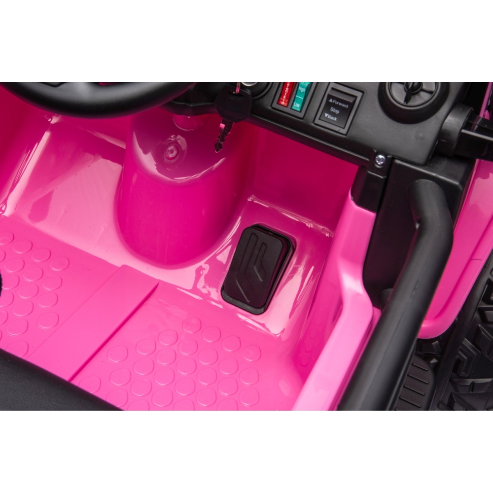 Elektromobilis Jeep Monster, Pink-Elektromobiliai vaikams, Visureigiai-e-vaikas