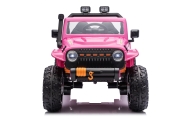 Elektromobilis Jeep Monster, Pink-Elektromobiliai vaikams, Visureigiai-e-vaikas