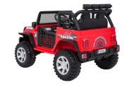 Elektromobilis Jeep BEAST 4x4, Red-Elektromobiliai vaikams, Visureigiai-e-vaikas