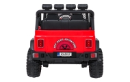 Elektromobilis Jeep BEAST 4x4, Red-Elektromobiliai vaikams, Visureigiai-e-vaikas