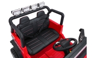 Elektromobilis Jeep BEAST 4x4, Red-Elektromobiliai vaikams, Visureigiai-e-vaikas