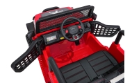 Elektromobilis Jeep BEAST 4x4, Red-Elektromobiliai vaikams, Visureigiai-e-vaikas