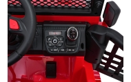 Elektromobilis Jeep BEAST 4x4, Red-Elektromobiliai vaikams, Visureigiai-e-vaikas
