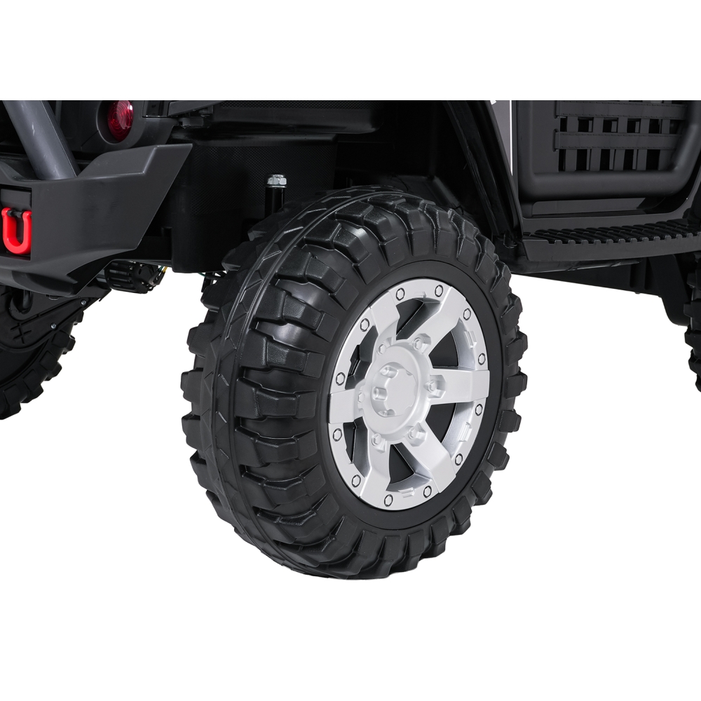 Elektromobilis Jeep BEAST 4x4, Black-Elektromobiliai vaikams, Visureigiai-e-vaikas