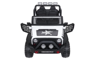 Elektromobilis Jeep BEAST 4x4, White-Elektromobiliai vaikams, Visureigiai-e-vaikas