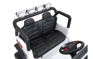 Elektromobilis Jeep BEAST 4x4, White-Elektromobiliai vaikams, Visureigiai-e-vaikas