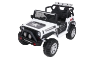Elektromobilis Jeep BEAST 4x4, White-Elektromobiliai vaikams, Visureigiai-e-vaikas