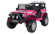 Elektromobilis Jeep BEAST 4x4, Pink-Elektromobiliai vaikams, Visureigiai-e-vaikas