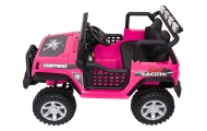 Elektromobilis Jeep BEAST 4x4, Pink-Elektromobiliai vaikams, Visureigiai-e-vaikas