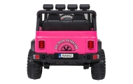Elektromobilis Jeep BEAST 4x4, Pink-Elektromobiliai vaikams, Visureigiai-e-vaikas