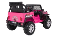 Pojazd Jeep BEAST 4x4 Różowy