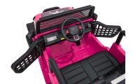Pojazd Jeep BEAST 4x4 Różowy