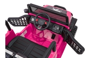 Elektromobilis Jeep BEAST 4x4, Pink-Elektromobiliai vaikams, Visureigiai-e-vaikas