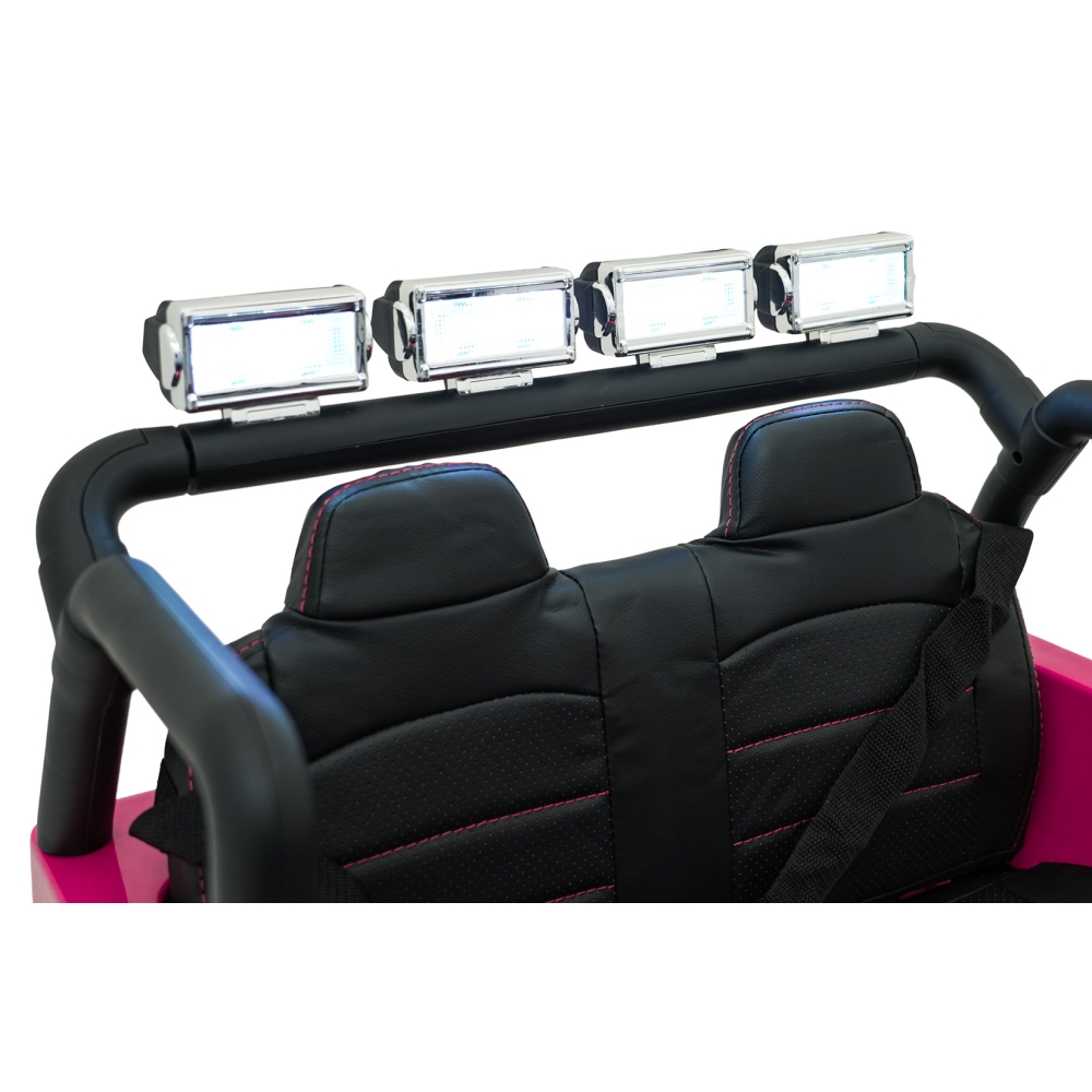 Elektromobilis Jeep BEAST 4x4, Pink-Elektromobiliai vaikams, Visureigiai-e-vaikas