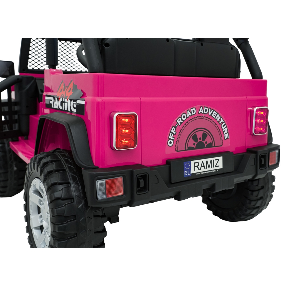 Elektromobilis Jeep BEAST 4x4, Pink-Elektromobiliai vaikams, Visureigiai-e-vaikas