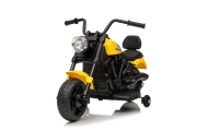 Elektrinis motociklas Motor STAR, Yellow-Elektromobiliai vaikams, Motociklai-e-vaikas
