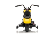 Elektrinis motociklas Motor STAR, Yellow-Elektromobiliai vaikams, Motociklai-e-vaikas