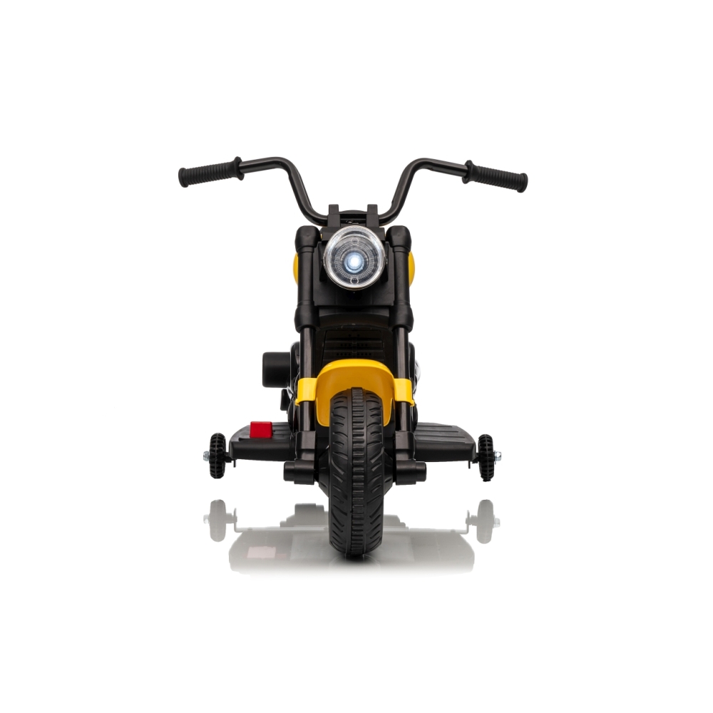 Elektrinis motociklas Motor STAR, Yellow-Elektromobiliai vaikams, Motociklai-e-vaikas