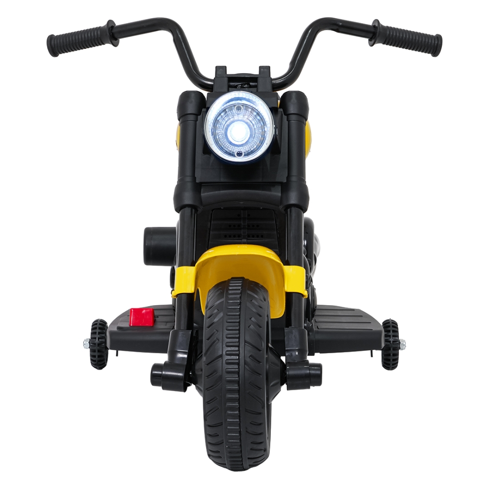 Elektrinis motociklas Motor STAR, Yellow-Elektromobiliai vaikams, Motociklai-e-vaikas