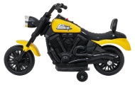 Elektrinis motociklas Motor STAR, Yellow-Elektromobiliai vaikams, Motociklai-e-vaikas