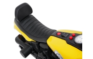 Elektrinis motociklas Motor STAR, Yellow-Elektromobiliai vaikams, Motociklai-e-vaikas