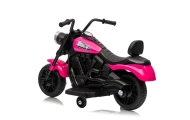 Elektrinis motociklas Motor STAR, Pink-Elektromobiliai vaikams, Motociklai-e-vaikas