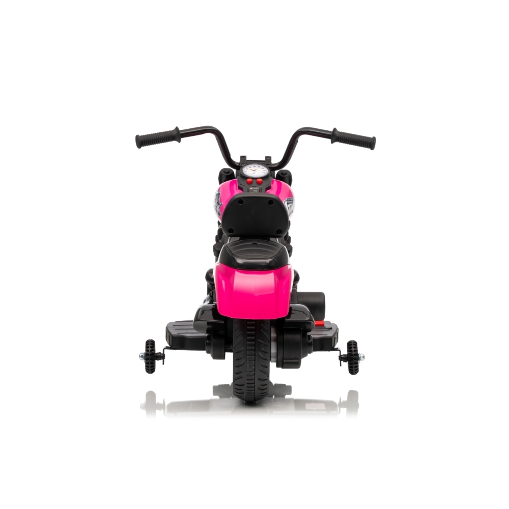 Elektrinis motociklas Motor STAR, Pink-Elektromobiliai vaikams, Motociklai-e-vaikas