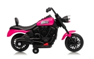 Elektrinis motociklas Motor STAR, Pink-Elektromobiliai vaikams, Motociklai-e-vaikas