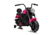 Elektrinis motociklas Motor STAR, Pink-Elektromobiliai vaikams, Motociklai-e-vaikas