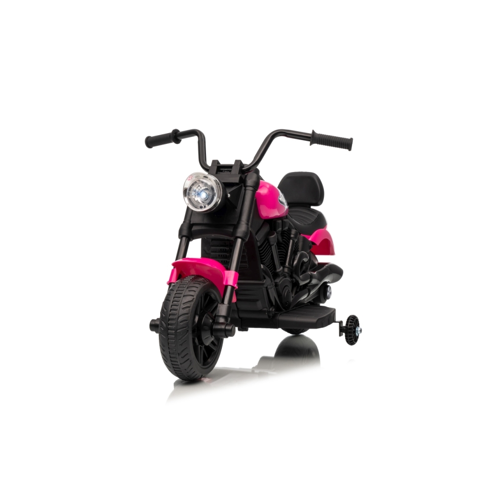 Elektrinis motociklas Motor STAR, Pink-Elektromobiliai vaikams, Motociklai-e-vaikas