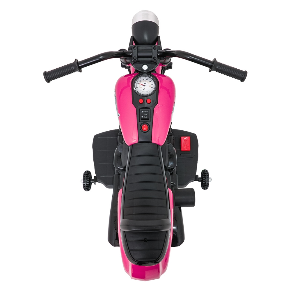 Elektrinis motociklas Motor STAR, Pink-Elektromobiliai vaikams, Motociklai-e-vaikas