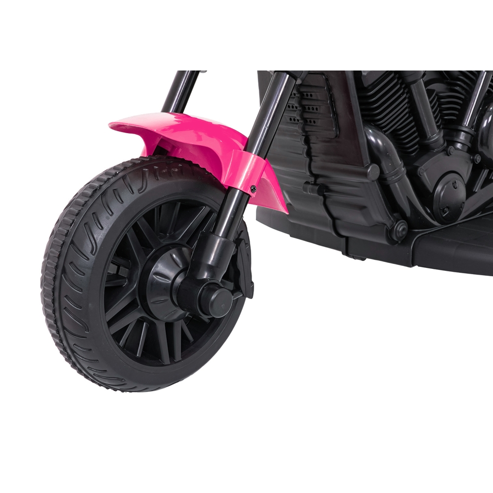 Elektrinis motociklas Motor STAR, Pink-Elektromobiliai vaikams, Motociklai-e-vaikas
