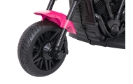 Elektrinis motociklas Motor STAR, Pink-Elektromobiliai vaikams, Motociklai-e-vaikas