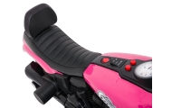 Elektrinis motociklas Motor STAR, Pink-Elektromobiliai vaikams, Motociklai-e-vaikas