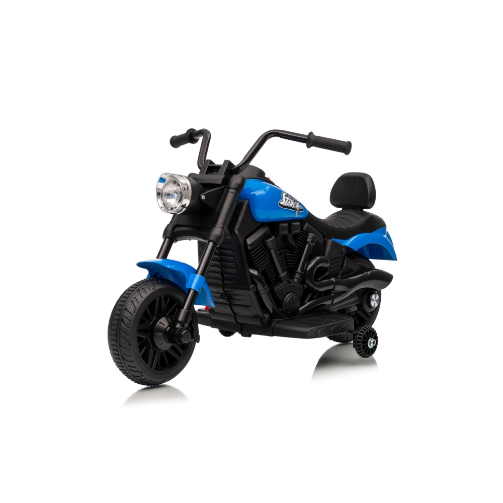 Elektrinis motociklas Motor STAR, Blue-Elektromobiliai vaikams, Motociklai-e-vaikas