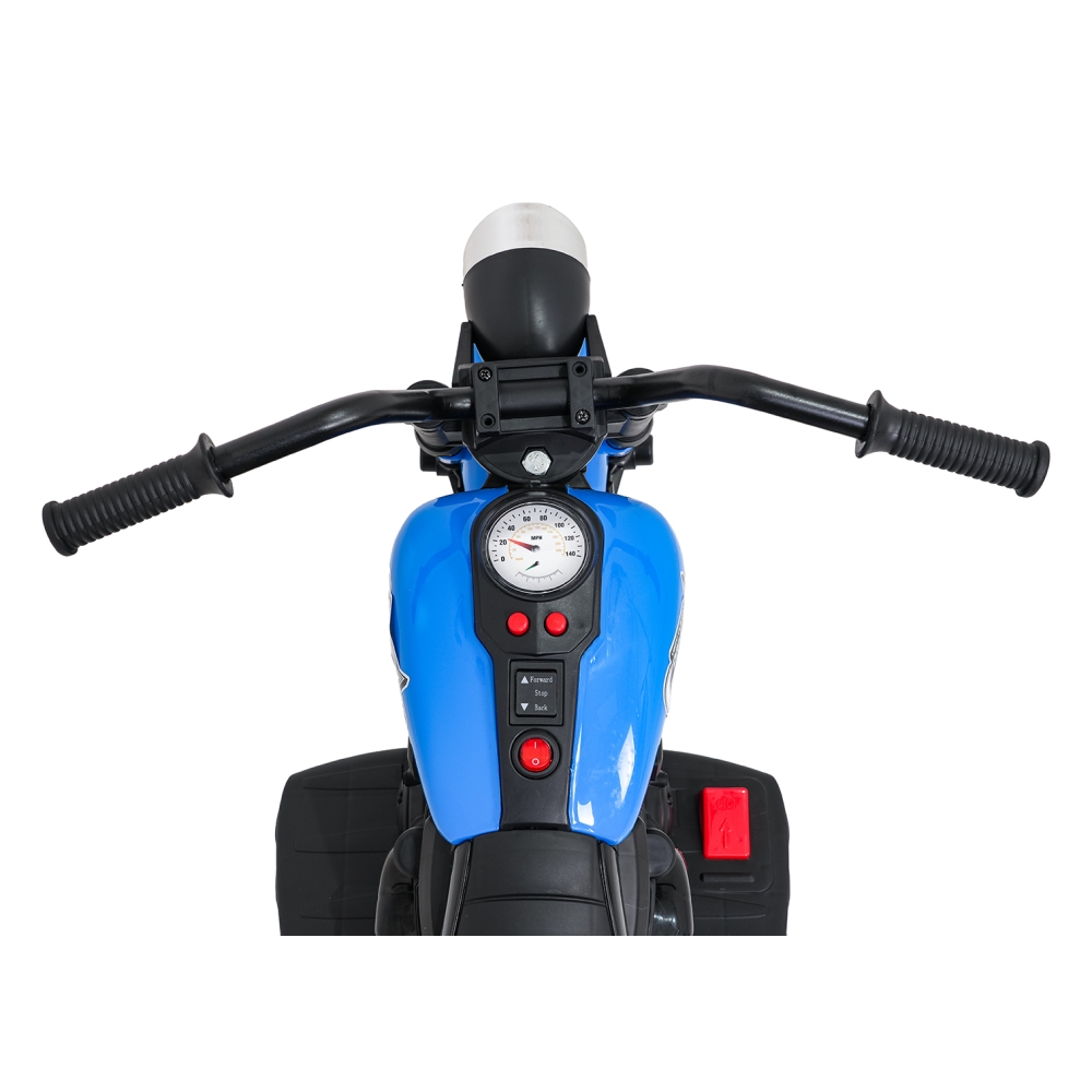 Elektrinis motociklas Motor STAR, Blue-Elektromobiliai vaikams, Motociklai-e-vaikas