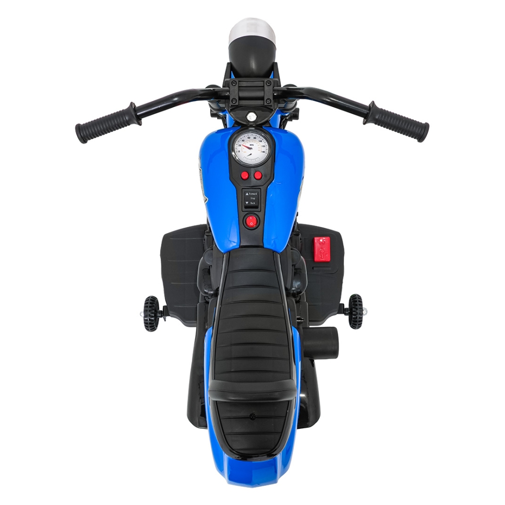 Elektrinis motociklas Motor STAR, Blue-Elektromobiliai vaikams, Motociklai-e-vaikas