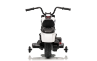 Elektrinis motociklas Motor STAR, White-Elektromobiliai vaikams, Motociklai-e-vaikas