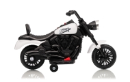 Elektrinis motociklas Motor STAR, White-Elektromobiliai vaikams, Motociklai-e-vaikas