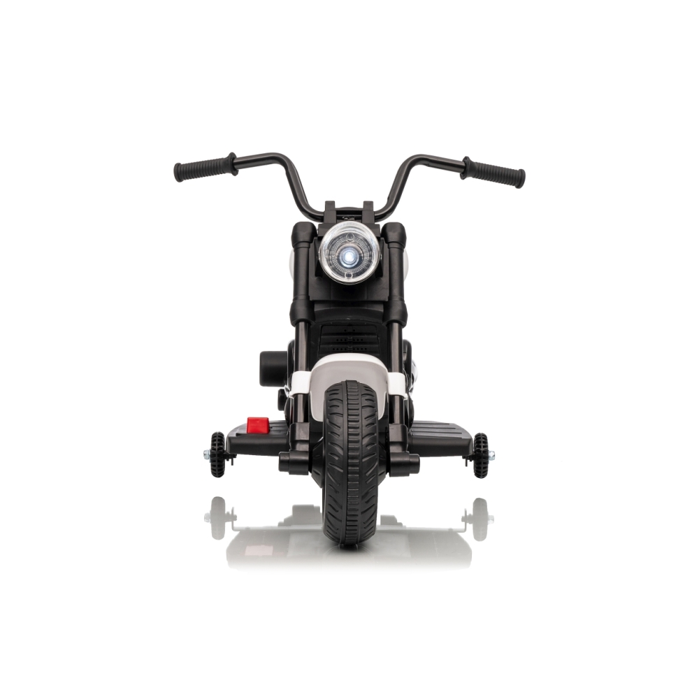 Elektrinis motociklas Motor STAR, White-Elektromobiliai vaikams, Motociklai-e-vaikas