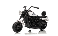 Elektrinis motociklas Motor STAR, White-Elektromobiliai vaikams, Motociklai-e-vaikas