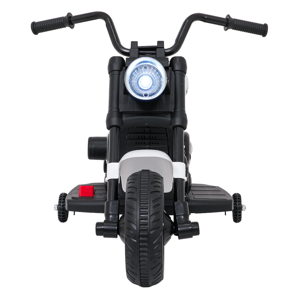 Elektrinis motociklas Motor STAR, White-Elektromobiliai vaikams, Motociklai-e-vaikas