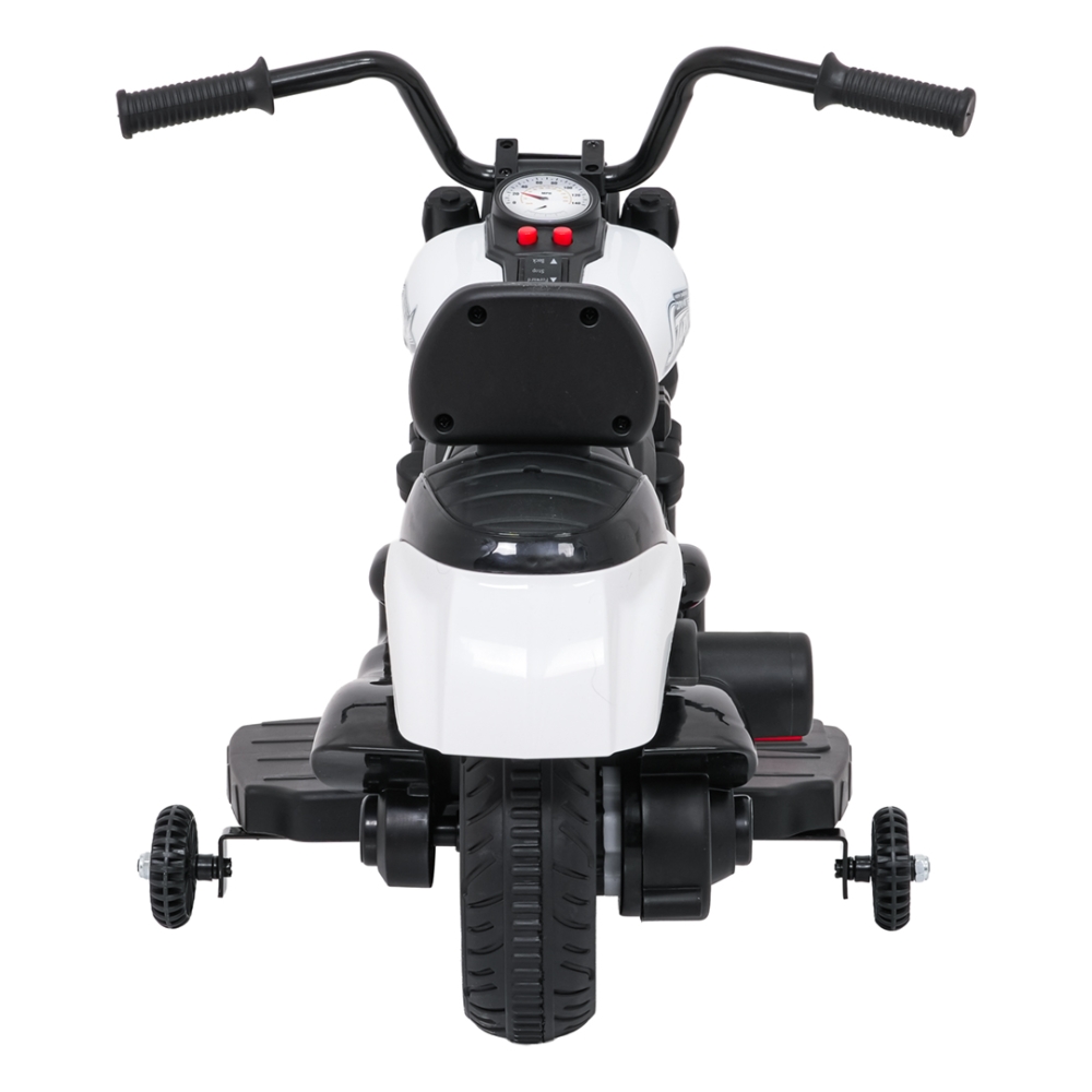 Elektrinis motociklas Motor STAR, White-Elektromobiliai vaikams, Motociklai-e-vaikas