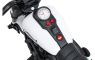 Elektrinis motociklas Motor STAR, White-Elektromobiliai vaikams, Motociklai-e-vaikas