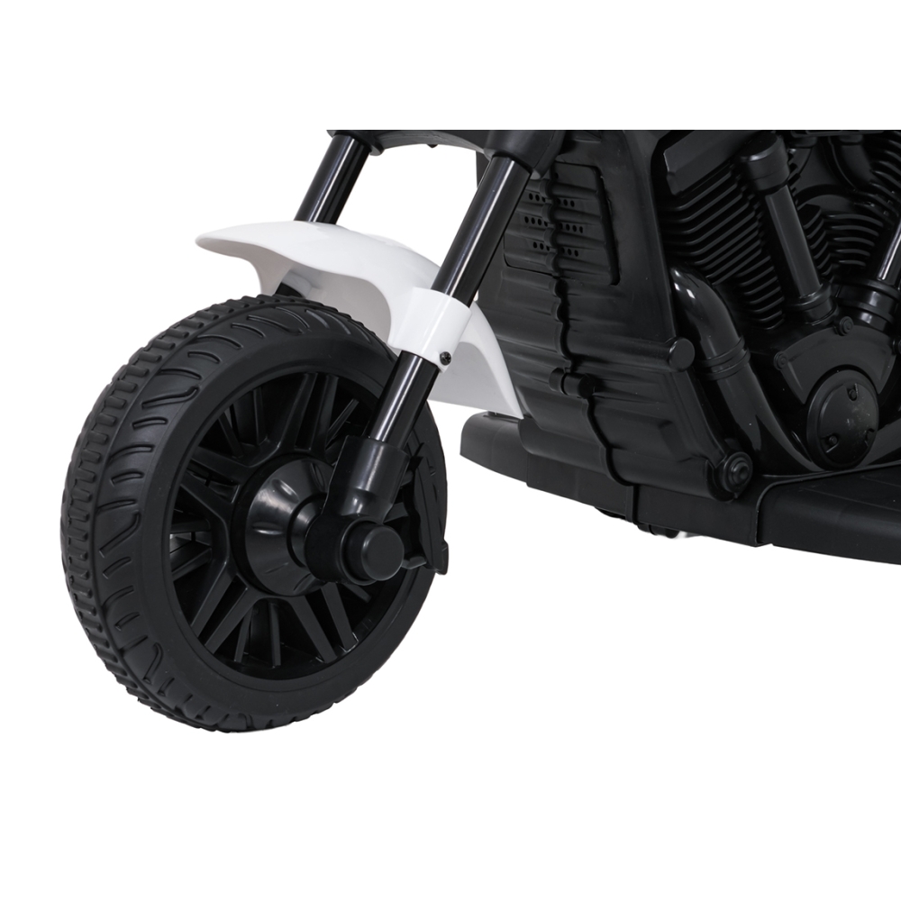 Elektrinis motociklas Motor STAR, White-Elektromobiliai vaikams, Motociklai-e-vaikas