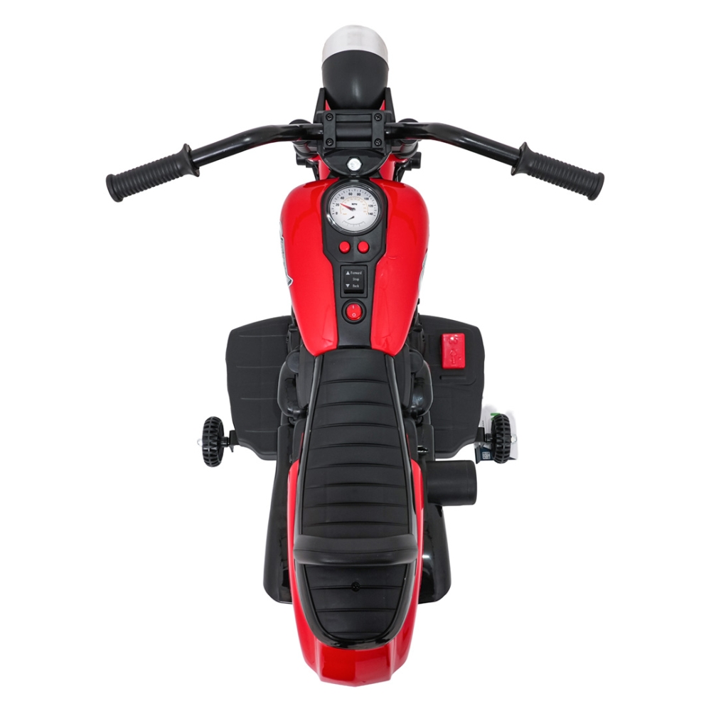 Elektrinis motociklas Motor STAR, Red-Elektromobiliai vaikams, Motociklai-e-vaikas